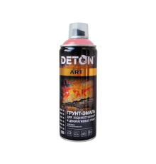 DETON ART - Праймер эмаль - Қызғылт - Аэрозоль, 520 мл