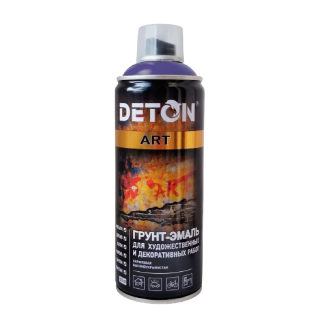 DETON ART - Праймер эмаль - Көк-күлгін - Аэрозоль, 520 мл DTN-A70686 – Ташкентда сатып алу | Deton | carpaint.kz