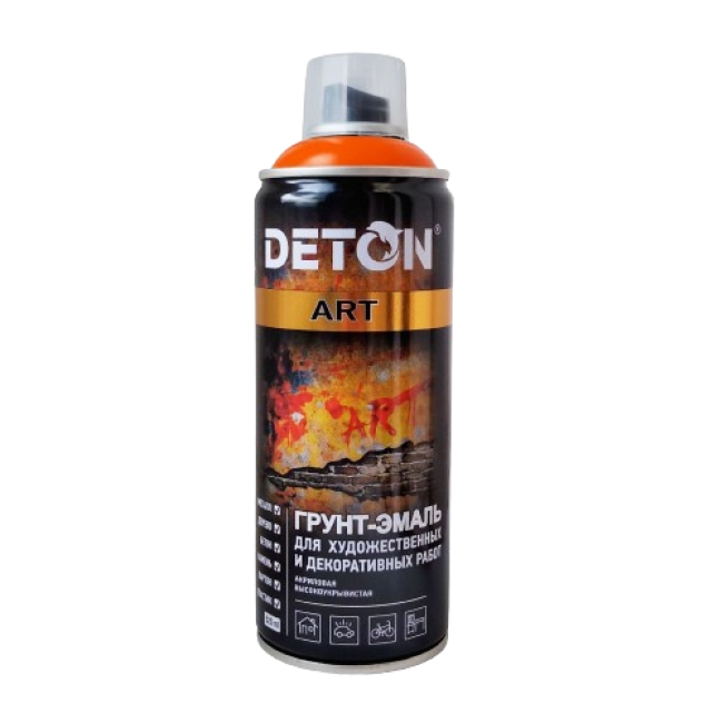 DETON ART - Праймер эмаль - Асқабақ - Аэрозоль, 520 мл DTN-A70669 – Ташкентда сатып алу | Deton | carpaint.kz