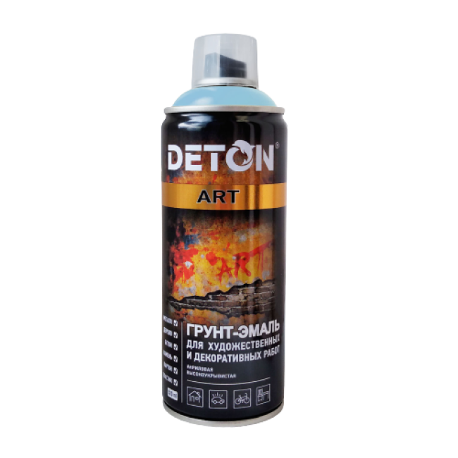 DETON ART - Праймер эмаль - Көк мұз - Аэрозоль, 520 мл DTN-A70687 – Ташкентда сатып алу | Deton | carpaint.kz