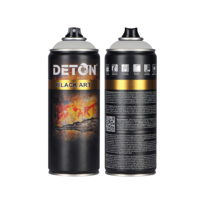 Deton Primer-enamel for artistic and decorative works DETON ART, Jaws, aerosol 520 ml DTN-A07691 – buy in Tashkent | carpaint.kz