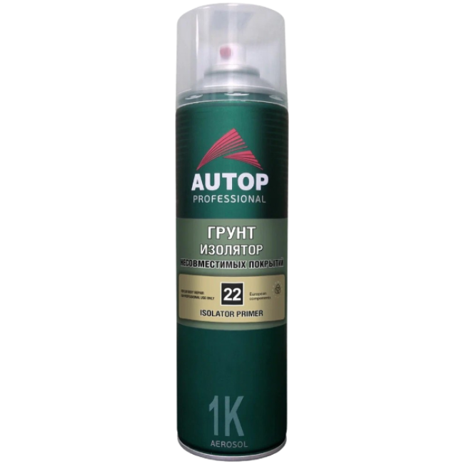 AUTOP No 22 - үйлесімсіз жабындарға арналған праймер-оқшаулағыш - Құм - аэрозоль, 650 мл АТР-А07825 – Ташкентда сатып алу | Autop | carpaint.kz