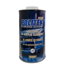 POLITEK Acrylic varnish 2K HS set 1l. + 0.5l 2K HS UV Universal acrylic hardener