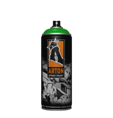 A605 用于设计和艺术作品的气雾涂料 ARTON，纯绿色，气雾剂 400 毫升