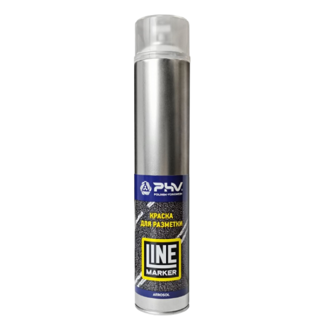 RAL 9016 PHV - Краска для разметки - Line Marker - Транспортный белый - Аэрозоль, 1000 мл PHV-A07816 – купить в Ташкент | PHV - Line Marker | carpaint.kz