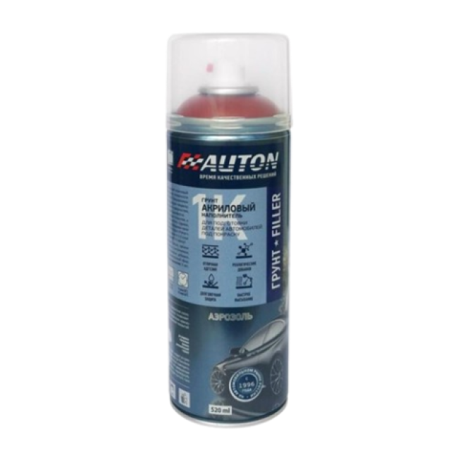 Auton 丙烯酸填充底漆 (Filler)，AUTON，红棕色，气雾剂 520 毫升 ATN-A07366 图片 – 塔什干 | carpaint.kz
