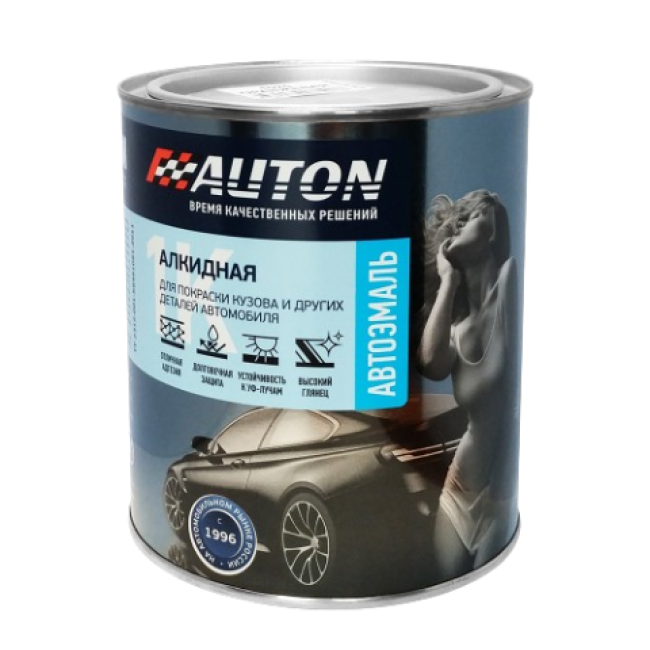 Auton Primer-enamel 1K acrylic modified black matte 0.5l AUTON ATN-P07730-05 – buy in Tashkent | carpaint.kz