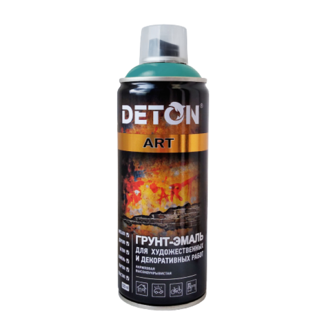 Deton 用于艺术和装饰作品的底漆珐琅 DETON ART，天蓝色，气雾剂 520 毫升 DTN-A70683 图片 – 塔什干 | carpaint.kz