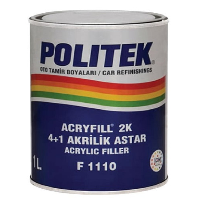 Politek Politek 丙烯酸底漆 2K 4+1 套 0.75l.+0.25l 2k41 图片 – 塔什干 | carpaint.kz