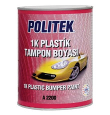 POLITEK 塑料元件涂漆（黑色）1 升。