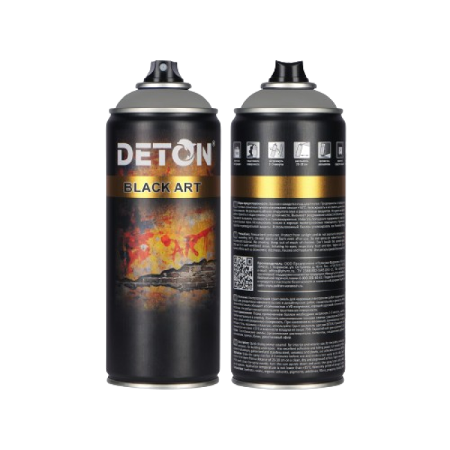 DETON ART - Праймер-эмаль - Шарк - Аэрозоль, 520 мл DTN-A076701 – Ташкентда сатып алу | Deton | carpaint.kz
