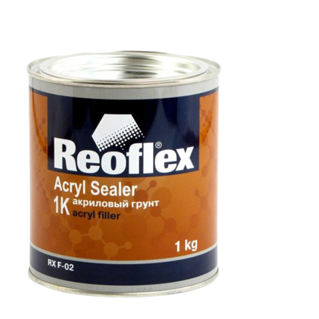 Reoflex Reoflex 1K 丙烯酸底漆，黑色，1 公斤 RX F-02-1000-B 图片 – 塔什干 | carpaint.kz