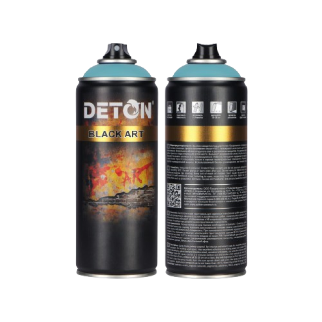 DETON ART - Праймер эмаль - Rain Blue - Аэрозоль, 520 мл DTN-A07699 – Ташкентда сатып алу | Deton | carpaint.kz