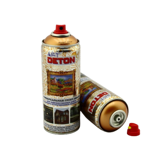 DETON ART - Металл эмаль - Мыс Декор - Аэрозоль, 520 мл DTN-A70279 – Ташкентда сатып алу | Deton | carpaint.kz