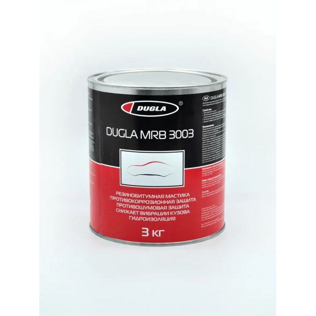 Dugla Mastic rubber bitumen Dugla 3 kg D010103 – buy in Tashkent | carpaint.kz