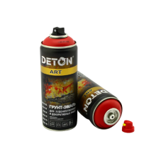 Көркем және сәндік жұмыстарға арналған праймер эмаль DETON ART, Мадрид қызыл, аэрозоль 520 мл
