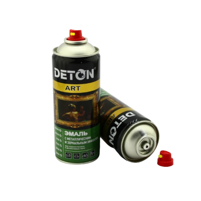 DETON ART - Эмаль «Сұйық айна» - Аэрозоль, 520 мл DTN-A70711 – Ташкентда сатып алу | Deton | carpaint.kz