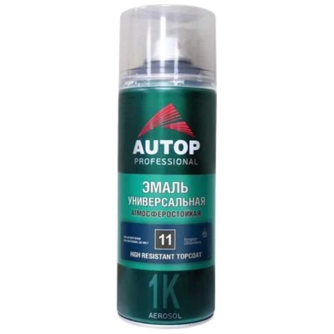 Autop AUTOP No. 11 - 醇酸瓷釉 - 白色哑光 - 气雾剂，520 毫升 ATP-A07334 图片 – 塔什干 | carpaint.kz