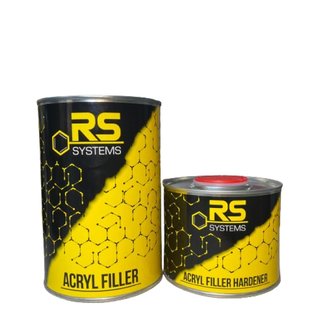 RS SYSTEMS RS SYSTEMS Acrylic filling primer 5+1 HS, Gray, 0.75+0.15l RS S5+1 - 750+150 – buy in Tashkent | carpaint.kz