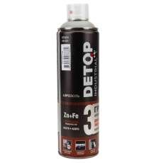 RAL-7004 DETOP №3 - Primer double barrier protection - Signal gray - Aerosol
