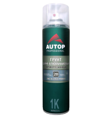 AUTOP № 20 - мырыш-алюминий коррозияға қарсы праймер - күміс - аэрозоль, 650 мл
