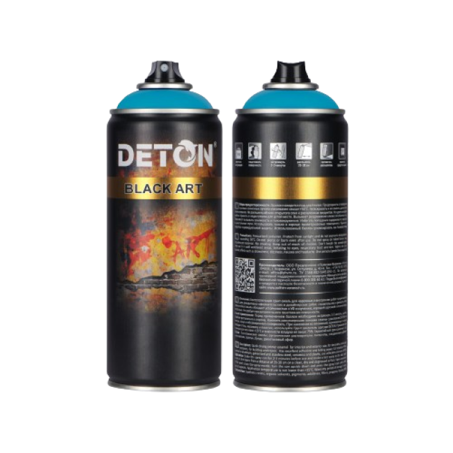 DETON ART - Праймер эмаль - Ашық көк - Аэрозоль, 520 мл DTN-A07693 – Ташкентда сатып алу | Deton | carpaint.kz