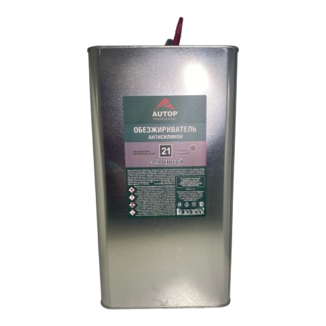 Autop AUTOP No. 21 - 溶剂型抗硅除油剂 - 罐装，5 升 ATP-S07796-5 图片 – 塔什干 | carpaint.kz